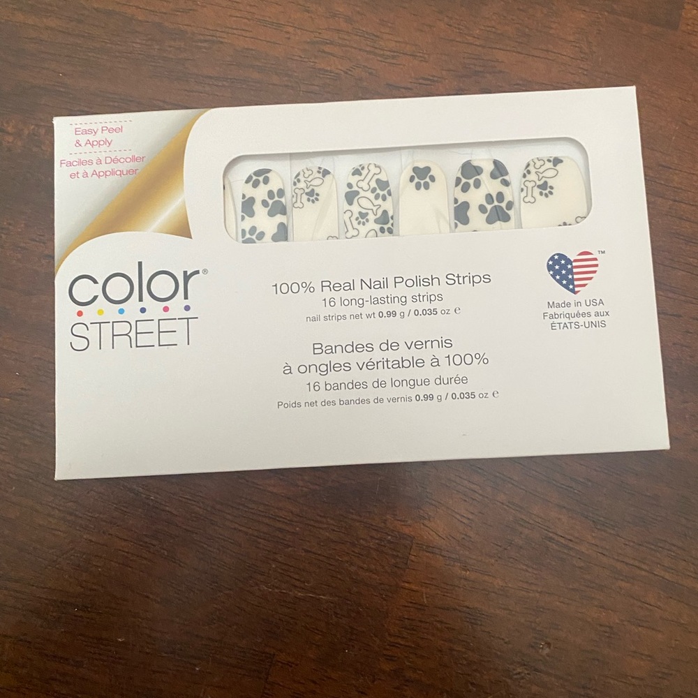 Color street nails, color: party paws